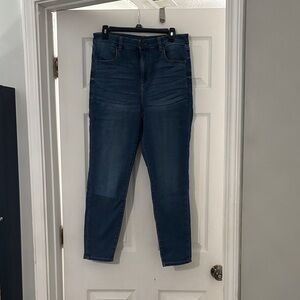 American Eagle Outfitters Dark Blue Skinny Jeans